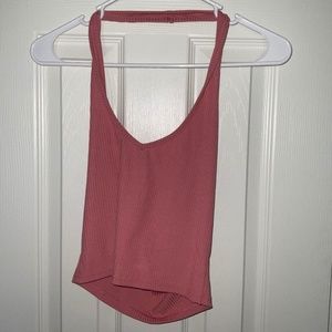 🍀Zaful Pink Halter Top🍀